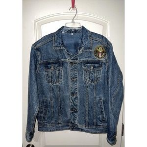 NWOT Danbury Mint U.S. Army Denim Jacket, Blue, Size Large